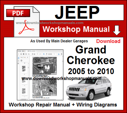 Jeep Grand Cherokee Service Repair Workshop Manual